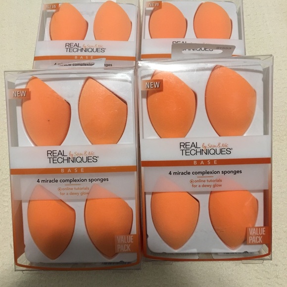 Real Techniques Other - Real Techniques miracle complexion sponge (4 pack) Real Techniques Other - Real Techniques miracle complexion sponge (4 pack)